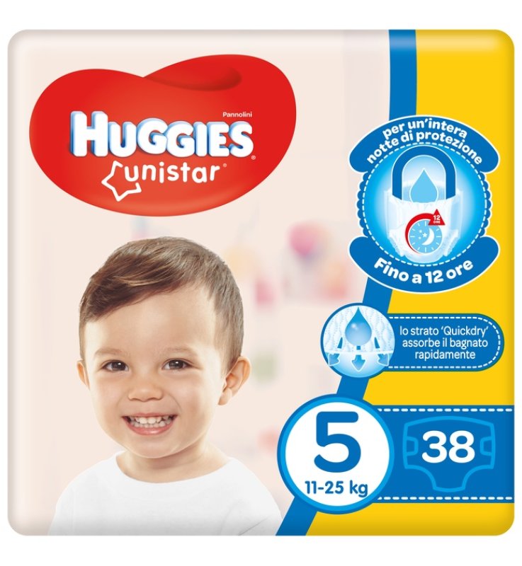 HUGG.Unistar 5  11-19Kg 38pz
