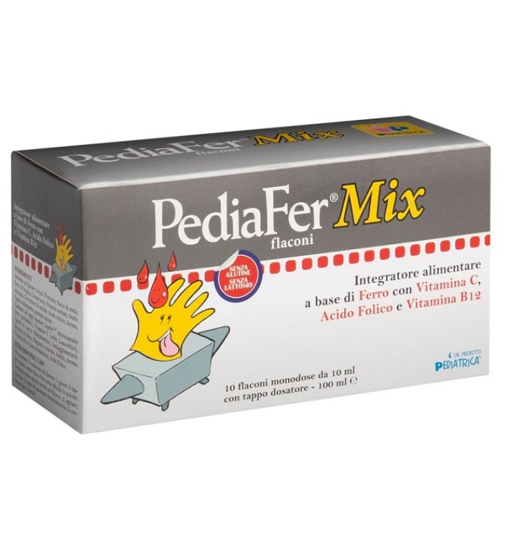 PEDIAFER MIX 10 FLACONI DA 10 ML PEDIAFER MIX 10 FLACONI DA 10 ML
