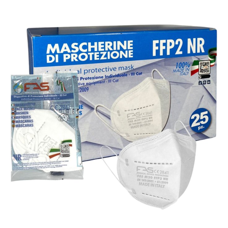 FAS MEDICAL MASCHERINA M20 FFP2 BIANCO 1 PEZZO FAS MEDICAL MASCHERINA M20 FFP2 BIANCO 1 PEZZO