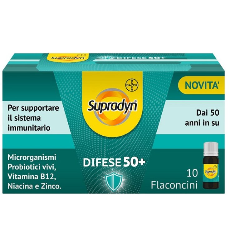 SUPRADYN DIFESE 50+ 10 FLACONCINI 10 ML