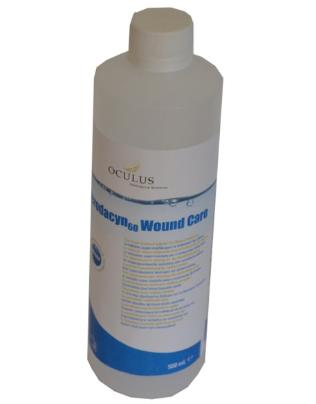 MEDICAZIONE STERILE SOLUZIONE SUPEROSSIDATA PER DETERSIONE FERITE MICRODACYN 60 WOUNDCARE 500 ML 1 PEZZO