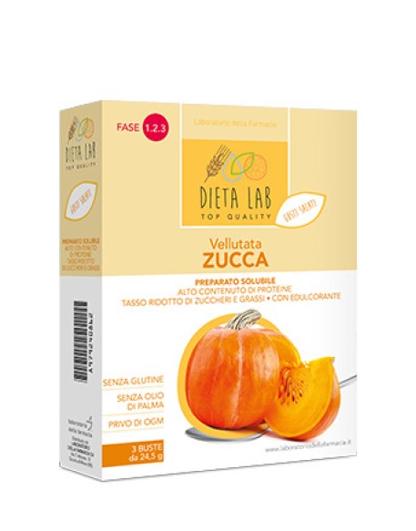 DIETALAB VELLUTATA ZUCCA 3 PEZZI