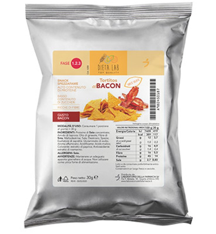 DIETALAB TORTITOS AL BACON 30 G