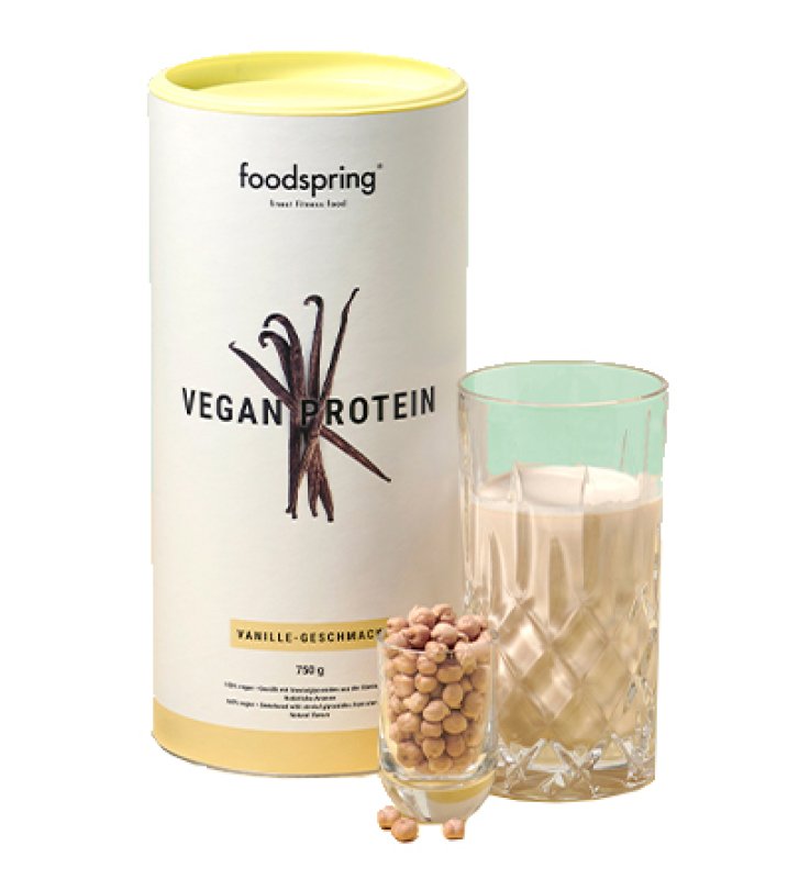 VEGAN PROTEIN VANIGLIA 750G