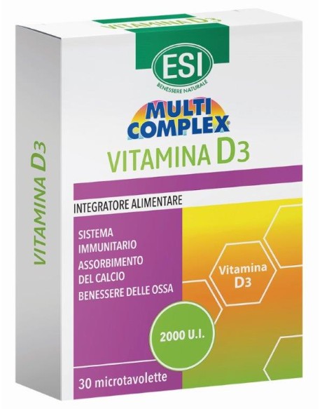 MULTICOMPLEX Vit.D3 30 Tav.