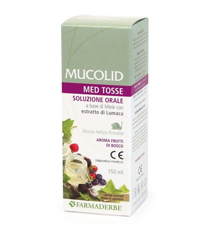MUCOLID Med Tosse 150 ML. MUCOLID Med Tosse 150 ML.