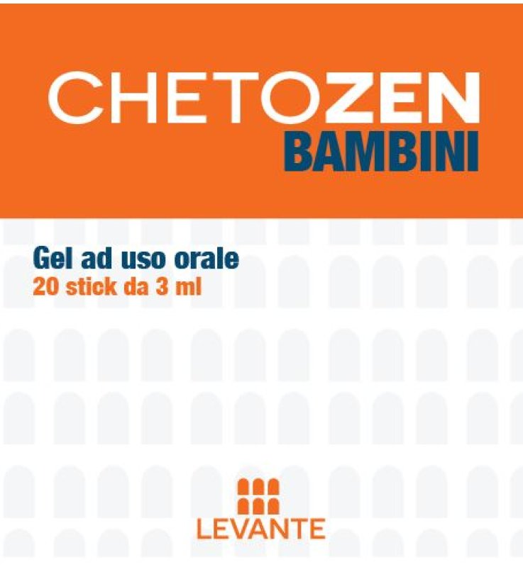 CHETOZEN BAMBINI 20 STICK DA 3 ML CHETOZEN BAMBINI 20 STICK DA 3 ML