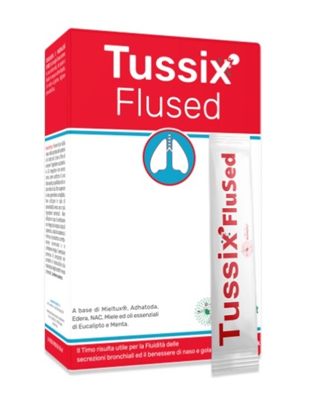 TUSSIX FLUSED 14 STICK PACK 10 ML