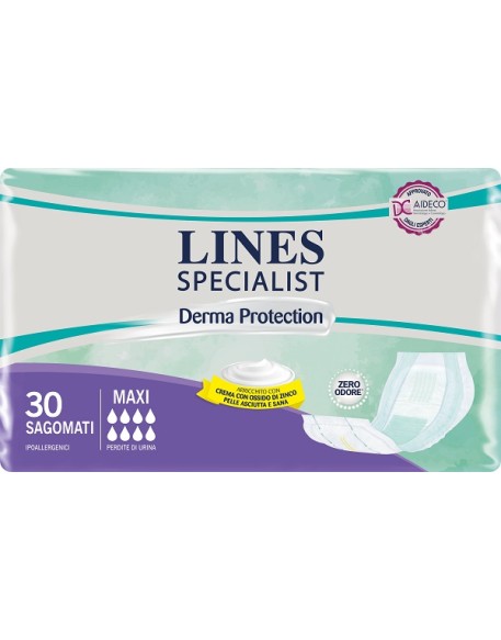 LINES SP DERM Sag.Maxi 30pz