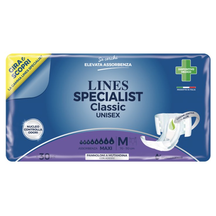 LINES CLAS PANN MAXI M 30PZ LINES CLAS PANN MAXI M 30PZ