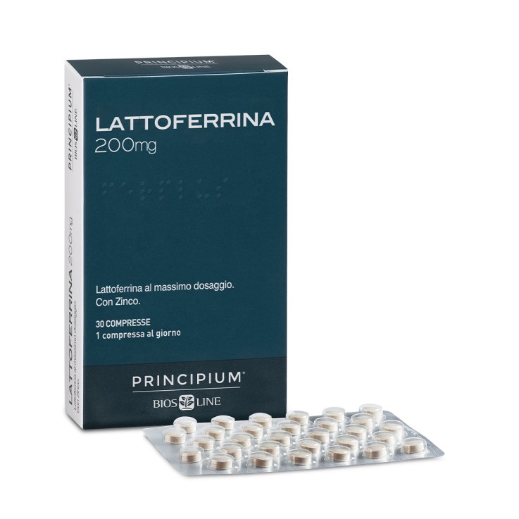 PRINCIPIUM LATTOFERRINA 200 MG 30 COMPRESSE PRINCIPIUM LATTOFERRINA 200 MG 30 COMPRESSE