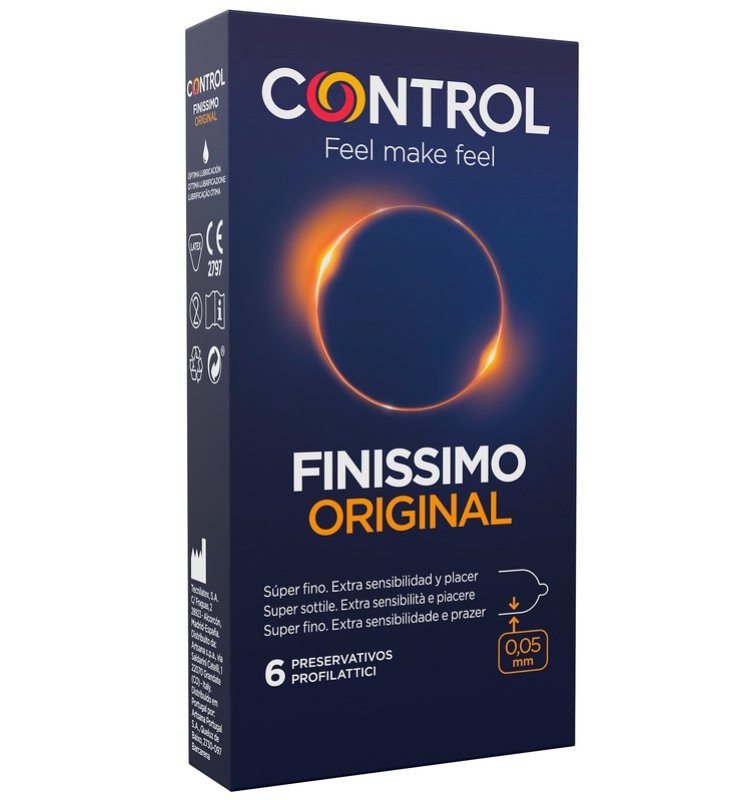 CONTROL FINISSIMO ORIGINAL 6 PEZZI