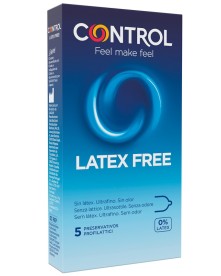 CONTROL NEW LATEX FREE 5 PEZZI