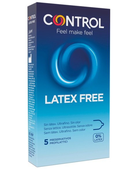 CONTROL NEW LATEX FREE 5 PEZZI