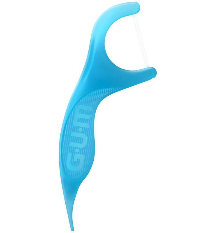 GUM EASY FLOSSERS FORCELLA 30 PEZZI NEW