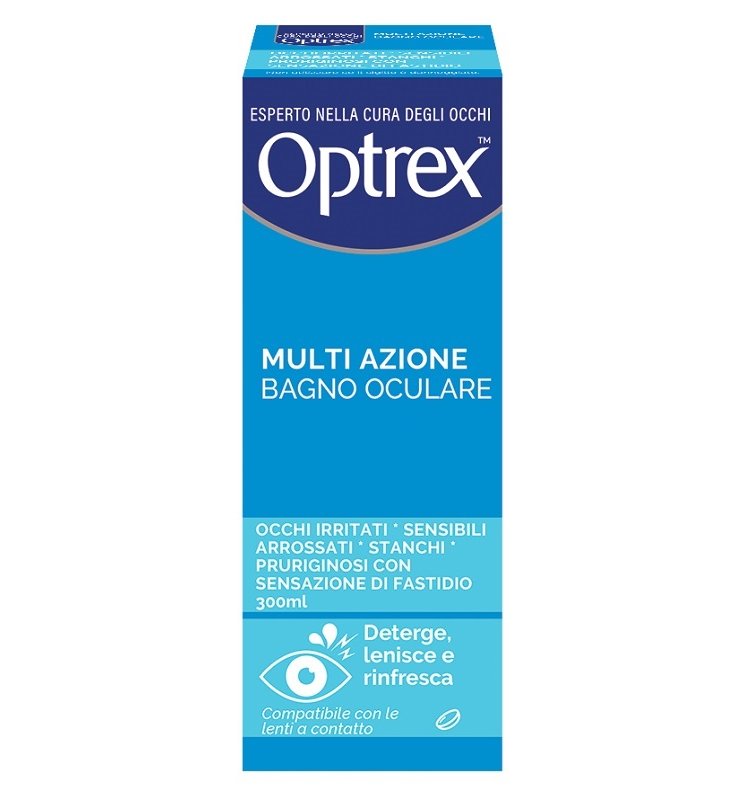 OPTREX MULTI AZIONE BAGNO OCULARE 300ML + OCCHIERA FLESSIBILE OPTREX MULTI AZIONE BAGNO OCULARE 300ML + OCCHIERA FLESSIBILE