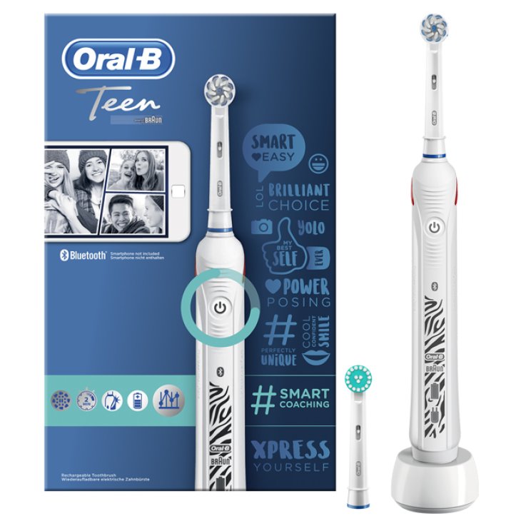 ORALB POWER SMART TEEN WHITE ORALB POWER SMART TEEN WHITE