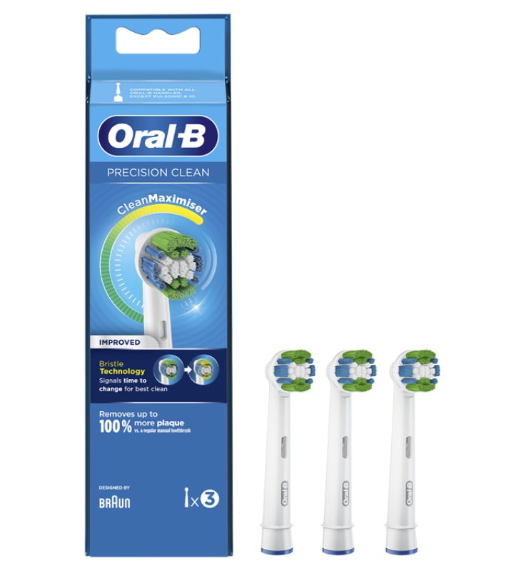 ORALB REFILL EB-20-3 PREC CLEAN