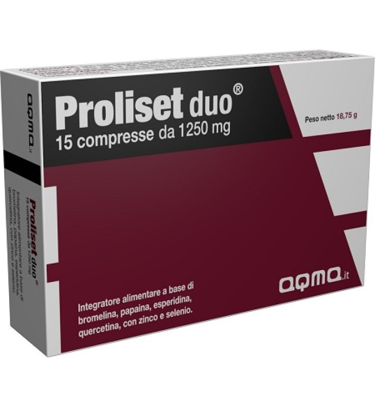 PROLISET DUO 15 COMPRESSE