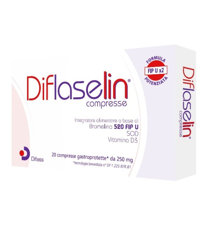 DIFLASELIN 20 COMPRESSE GASTROPROTETTE 250 MG