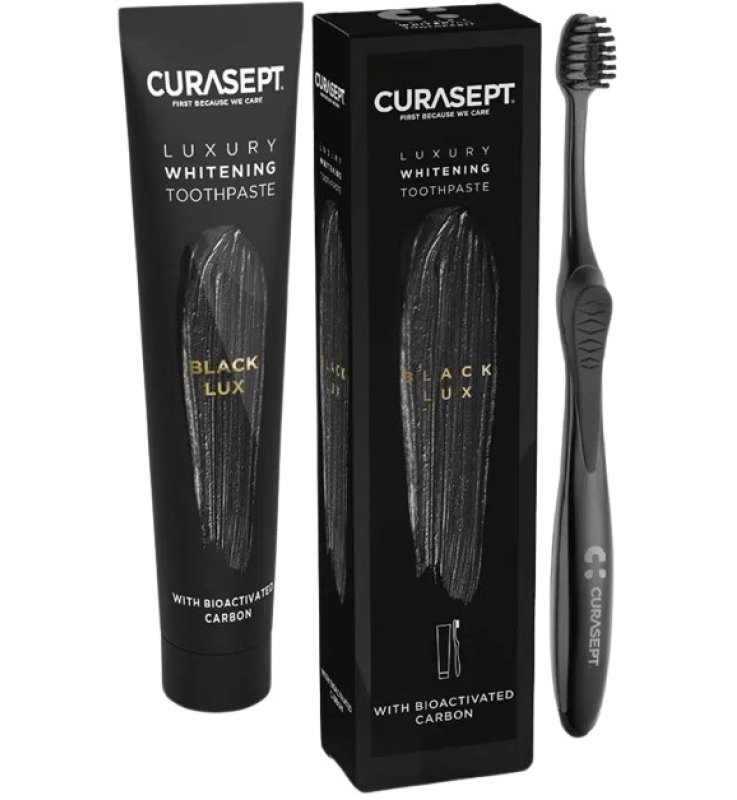 CURASEPT BLACK LUX DENTIF+SPAZ