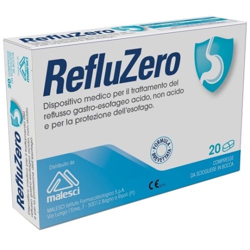 RefluZero Compresse - Trattamento del Bruciore e del Reflusso