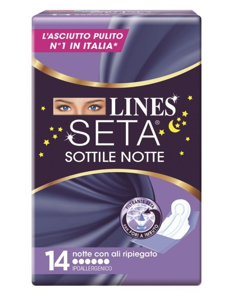 LINES SETA Ali Sott.Notte 14pz