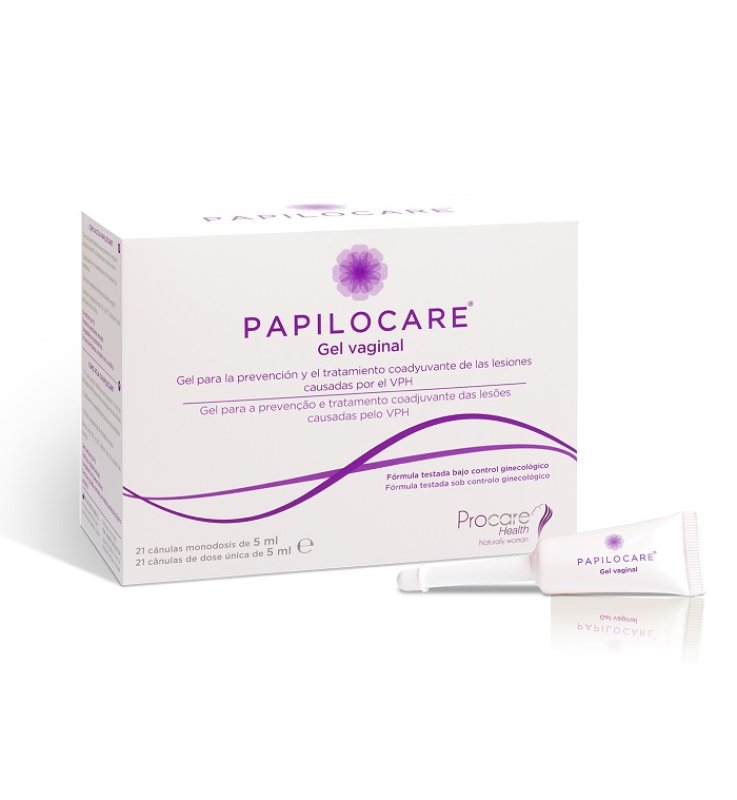 PAPILOCARE GEL VAGINALE 21 CANNULE MONODOSE X 5 ML