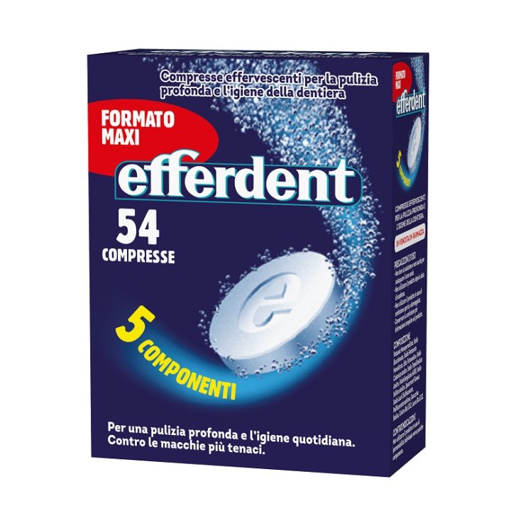 EFFERDENT 54CPR EFFERVESCENTI EFFERDENT 54CPR EFFERVESCENTI