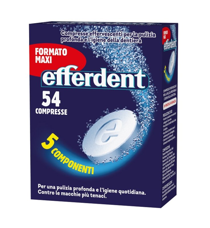 EFFERDENT 54CPR EFFERVESCENTI