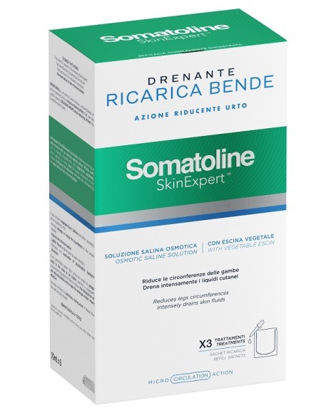 SOMATOLINE SKIN EXPERT BENDE SNELLENTI DRENANTI STARTER KIT