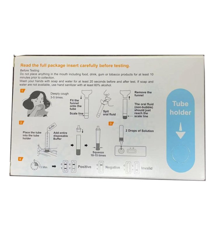 ALLTEST COVID-19 ANTIGEN RAPID TEST ORAL FLUID SELFTEST 1 PEZZO