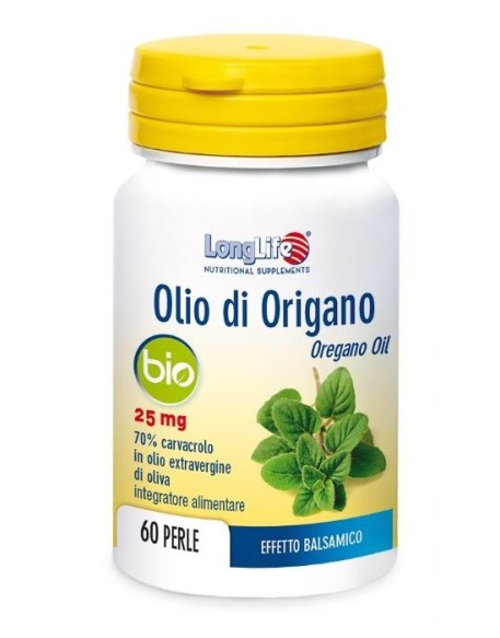 LONGLIFE OLIO ORIGANO BIO60PRL