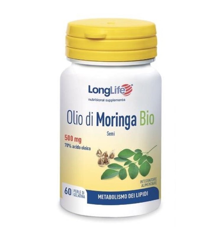 LONGLIFE OLIO MORINGA BIO 60PRL