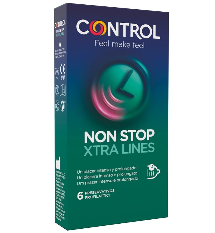 CONTROL NON STOP XTRA LINES 6 PEZZI