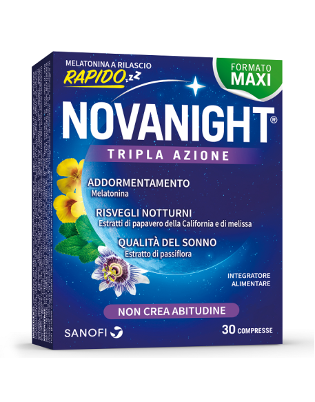 NOVANIGHT 30 COMPRESSE RILASCIO RADIDO PROMO