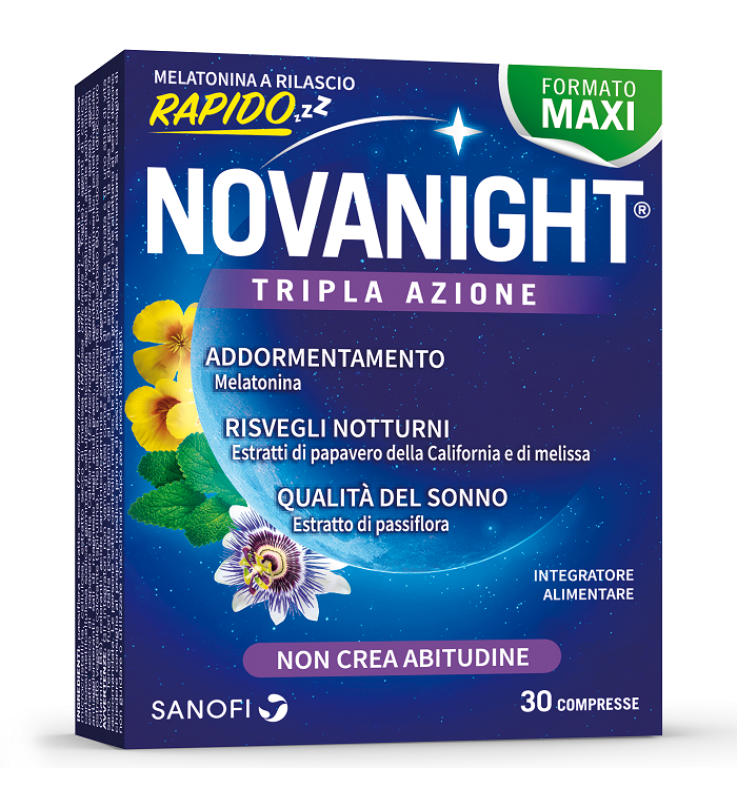 NOVANIGHT 30 COMPRESSE RILASCIO RADIDO PROMO