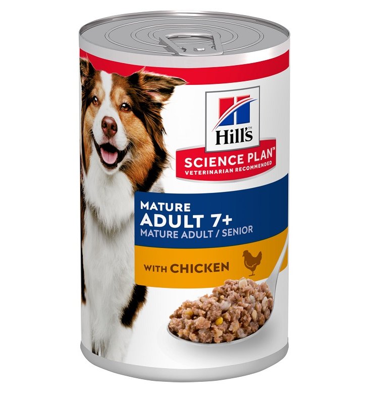 V HILLS SP DOG MATURE POLLO 370G