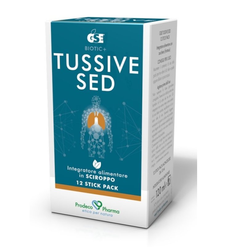GSE TUSSIVE SED 12STICK 10ML S/G