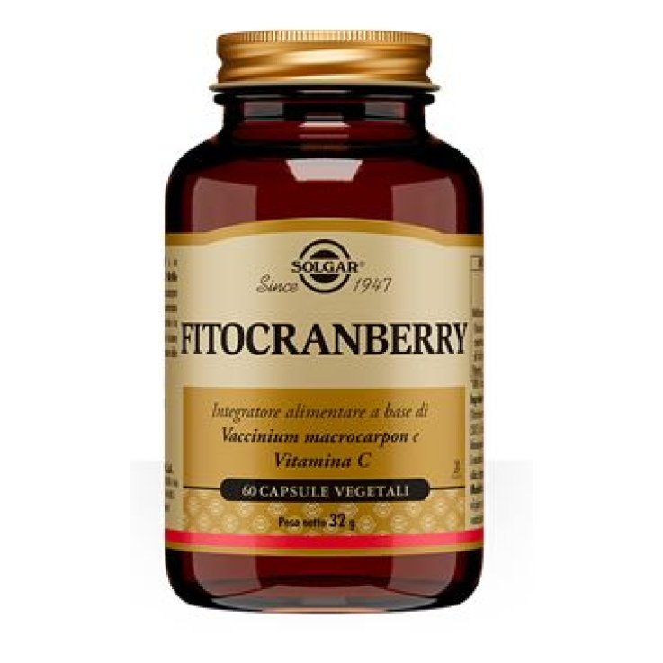 FITOCRANBERRY 60CPS VEG SOLGAR FITOCRANBERRY 60CPS VEG SOLGAR