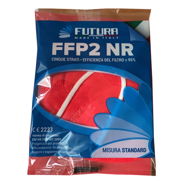 FUTURA SEMIMASCHERINA FFP2 PROTETTIVA FILTRANTE 1 PEZZO FUTURA SEMIMASCHERINA FFP2 PROTETTIVA FILTRANTE 1 PEZZO