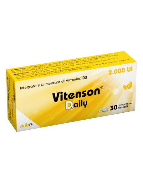 VITENSON DAILY D3 2000 UI 30 COMPRESSE DIVISIBILI