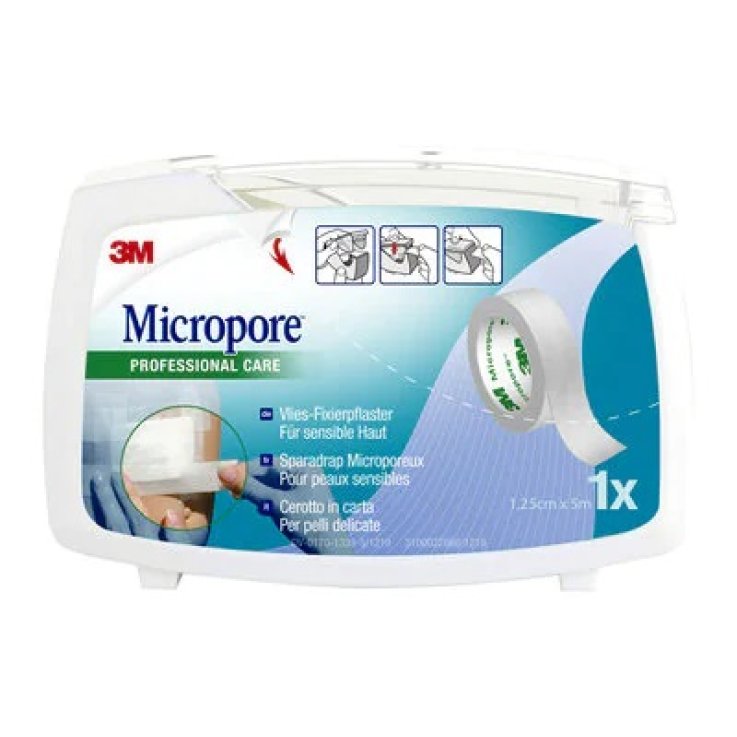 CEROTTO IN CARTA 3M MICROPORE SURGICAL TAPE M5X1,25MM REFILLZZO CEROTTO IN CARTA 3M MICROPORE SURGICAL TAPE M5X1,25MM REFILLZZO