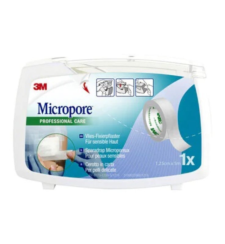 CEROTTO IN CARTA 3M MICROPORE SURGICAL TAPE M5X1,25MM REFILLZZO