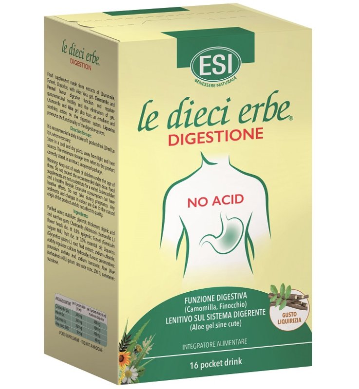 LE DIECI ERBE Digest.16 Pocket LE DIECI ERBE Digest.16 Pocket