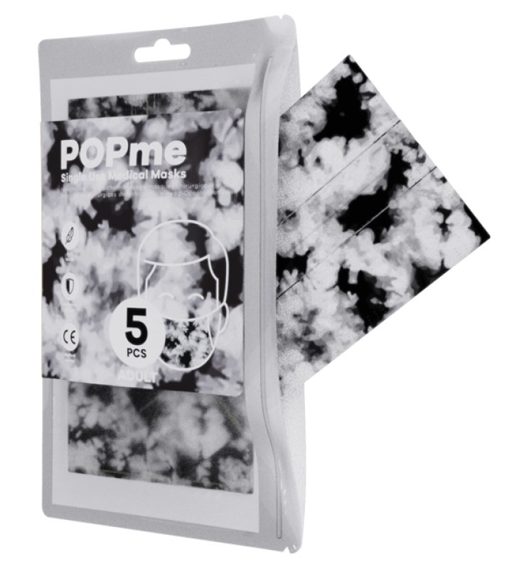 POPME MASC CHIR BW TIE DYE 5PZ