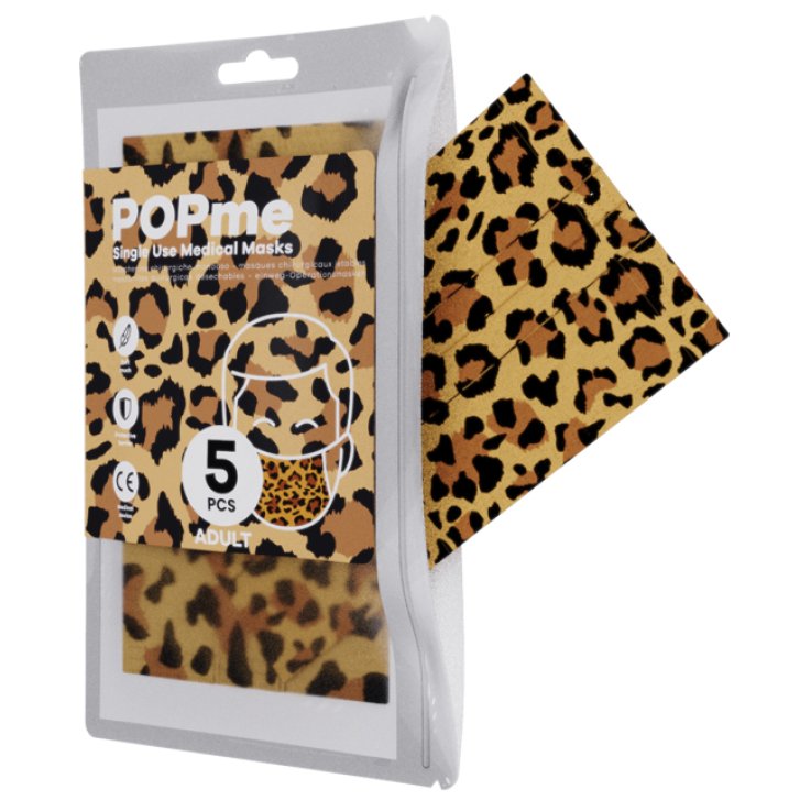 POPME MASC CHIR LEOPARD 5PZ POPME MASC CHIR LEOPARD 5PZ
