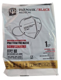 MASCHERINA FFP2 NERA PAR 10PZ