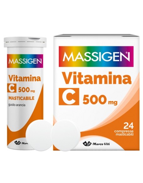 MASSIGEN C VITI 500MG 24CPR MAST