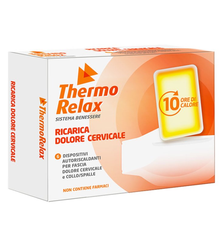 THERMORELAX RICARICA PER FASCIA CERVICALE/COLLO E SPALLE 6 PEZZI